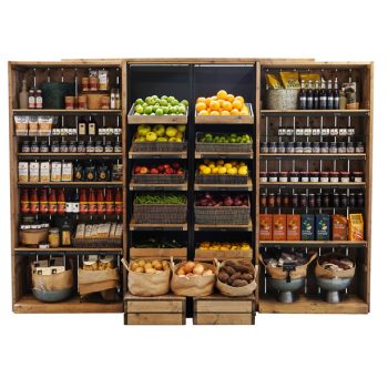 general store ambient shelves