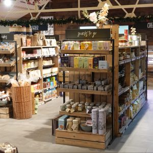 Wooden, Rustic, Natural, Fit out, Retail, Central Display, Gondolas, Supermarket, Food Hall, Farm Shop