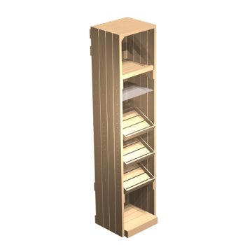 500mm-Deep-Full-height-crate-with-sloping-shelves