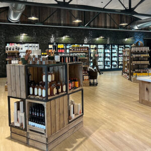 Cube-Island-Haymarket-urban food hall, warehouse in-store display, visitor centre and shop, retail experience, farm shop