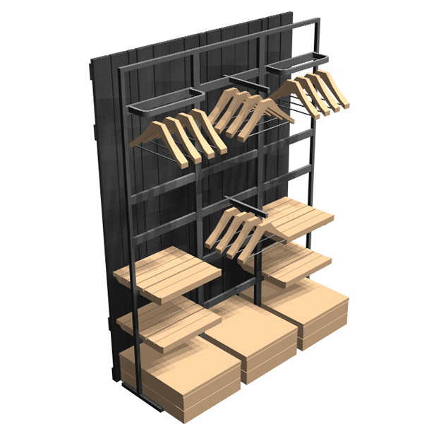 Tallboy-High-Bar-560mm-Clothing-combination